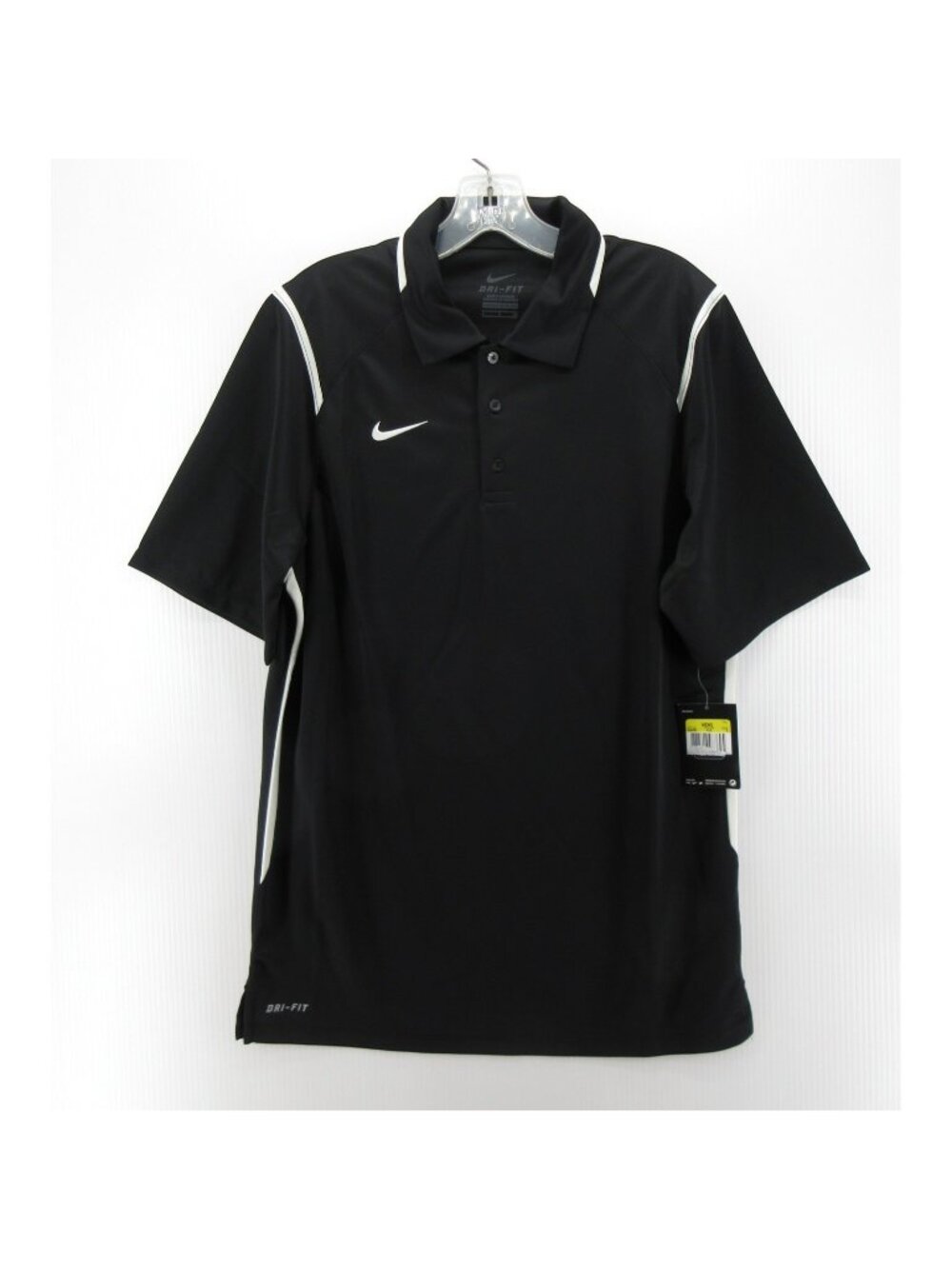 Nike Polo Shirt Small Dri-Fit Football Sideline Swoosh Pullover NEW